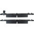 104.07270 by CENTRIC - Posi Quiet Semi-Metallic Brake Pads with Hardware