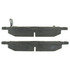 104.08220 by CENTRIC - Posi Quiet Semi-Metallic Brake Pads with Hardware