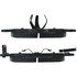 Centric 104.10410 Disc Brake Pad Set Posi Quiet Semi-Metallic Brake Pads with Hardware