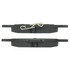 104.10950 by CENTRIC - Posi Quiet Semi-Metallic Brake Pads with Hardware