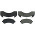 104.02250 by CENTRIC - Posi Quiet Semi-Metallic Brake Pads