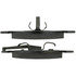 Centric 104.02570 Disc Brake Pad Set Posi Quiet Semi-Metallic Brake Pads with Hardware