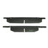 104.02800 by CENTRIC - Posi Quiet Semi-Metallic Brake Pads with Hardware