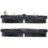 104.03190 by CENTRIC - Posi Quiet Semi-Metallic Brake Pads with Hardware