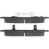 104.03760 by CENTRIC - Posi Quiet Semi-Metallic Brake Pads with Hardware