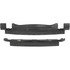 104.03750 by CENTRIC - Posi Quiet Semi-Metallic Brake Pads with Hardware