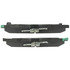 104.04130 by CENTRIC - Posi Quiet Semi-Metallic Brake Pads with Hardware