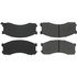 104.04280 by CENTRIC - Posi Quiet Semi-Metallic Brake Pads with Hardware