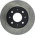 Centric 126.50012CSL Disc Brake Rotor Cryo Sport Slotted Rotor, Left