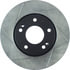 Centric 126.51015CSR Disc Brake Rotor Cryo Sport Slotted Rotor, Right