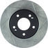 Centric 126.51015CSL Disc Brake Rotor Cryo Sport Slotted Rotor, Left