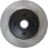 Centric 126.61026CSL Disc Brake Rotor and Hub Assembly Cryo Sport Slotted Rotor, Left