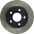 Centric 126.61037CSL Disc Brake Rotor Cryo Sport Slotted Rotor, Left