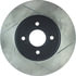 Centric 126.61071CSL Disc Brake Rotor Cryo Sport Slotted Rotor, Left