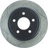 126.61073CSR by CENTRIC - Cryo Sport Slotted Rotor, Right