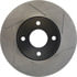 Centric 126.61082CSL Disc Brake Rotor Cryo Sport Slotted Rotor, Left