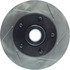 Centric 126.62013CSL Disc Brake Rotor and Hub Assembly Cryo Sport Slotted Rotor, Left