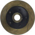 Centric 126.62015CSR Disc Brake Rotor and Hub Assembly Cryo Sport Slotted Rotor, Right