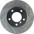 127.34077L by CENTRIC - Slotted Drilled Rotor