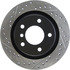 127.34078R by CENTRIC - Slotted Drilled Rotor