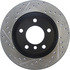 127.34085R by CENTRIC - Slotted Drilled Rotor