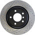 127.34080R by CENTRIC - Slotted Drilled Rotor