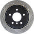 127.34091L by CENTRIC - Slotted Drilled Rotor