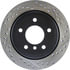127.34091CL by CENTRIC - Sportstop Cryo Drilled & Slotted Rotor, Left