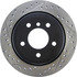 127.34091R by CENTRIC - Slotted Drilled Rotor