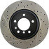 127.34093CR by CENTRIC - Sportstop Cryo Drilled & Slotted Rotor, Right