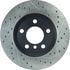127.34095CL by CENTRIC - Sportstop Cryo Drilled & Slotted Rotor, Left