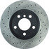 127.34095R by CENTRIC - Slotted Drilled Rotor