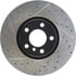 Centric 127.34096CR Disc Brake Rotor Sportstop Cryo Drilled & Slotted Rotor, Right