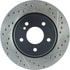127.34097CL by CENTRIC - Sportstop Cryo Drilled & Slotted Rotor, Left