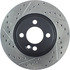 127.34100R by CENTRIC - Slotted Drilled Rotor