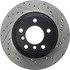 127.34109L by CENTRIC - Slotted Drilled Rotor