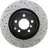 127.34117L by CENTRIC - Slotted Drilled Rotor