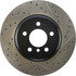 127.34124L by CENTRIC - Slotted Drilled Rotor