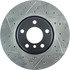 127.34127R by CENTRIC - Slotted Drilled Rotor