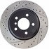 127.34131R by CENTRIC - Slotted Drilled Rotor