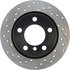 127.34137R by CENTRIC - Slotted Drilled Rotor