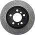 127.34139L by CENTRIC - Sport Drilled & Slotted Rotor, Left