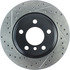 127.34141R by CENTRIC - Slotted Drilled Rotor