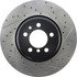 127.34144L by CENTRIC - Sport Drilled & Slotted Rotor, Left