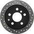 127.34159L by CENTRIC - Sport Drilled & Slotted Rotor, Left