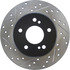 127.35012R by CENTRIC - Slotted Drilled Rotor