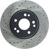 127.35019R by CENTRIC - Slotted Drilled Rotor