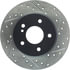 127.35034CL by CENTRIC - Sportstop Cryo Drilled & Slotted Rotor, Left
