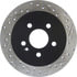 127.35037L by CENTRIC - Slotted Drilled Rotor