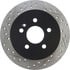 Centric 127.35037R Disc Brake Rotor Slotted Drilled Rotor